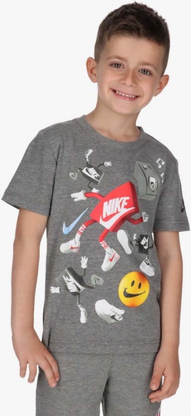 Футболка Nike OVERSIZED BOXY 86J150-GEH р.S сірий