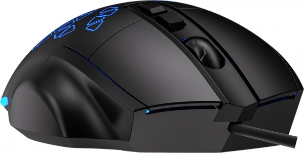 Миша Aula ігрова дротова F812 Wired gaming mouse with 7 keys black (6948391213132) 