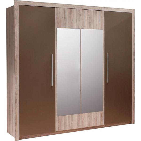 Шафа VMV Holding Джульєтта 4Д бронза/дуб арканзас темний