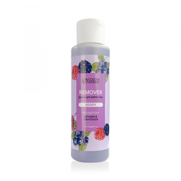 Рідина для зняття лаку Colour Intense Remover Berry 100 мл