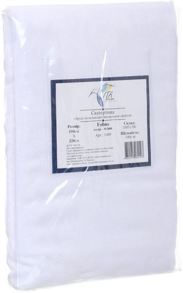 Скатерть Fobos 150x220 см белый ITA Dream 