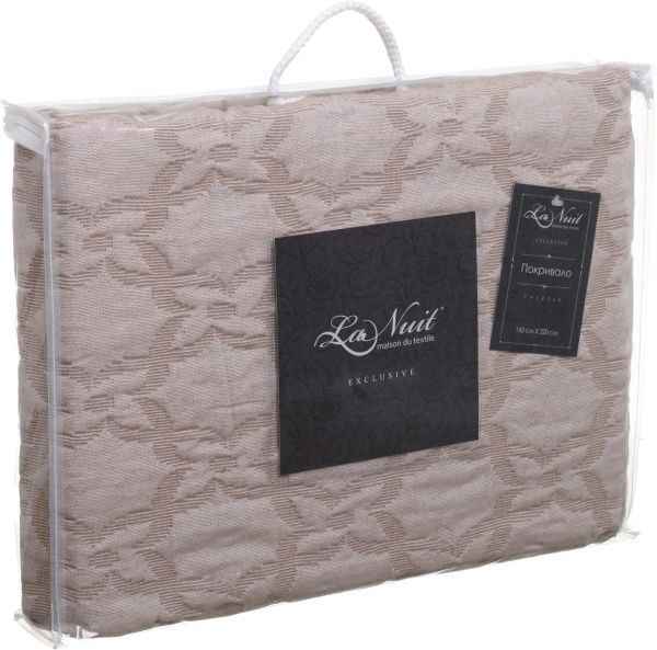 Покривало Falesia 160x220 см La Nuit бежевий 