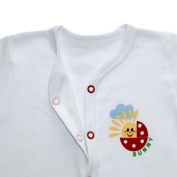 Чоловічок Lucky tots р.56 білий 1Л 