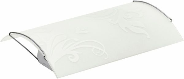 Світильник настінний Nowodvorski IVY 3 1x100 Вт E27 білий матовийз малюнком 3724 