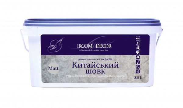 Декоративна фарба Ircom Decor Китайський шовк 2,5 л