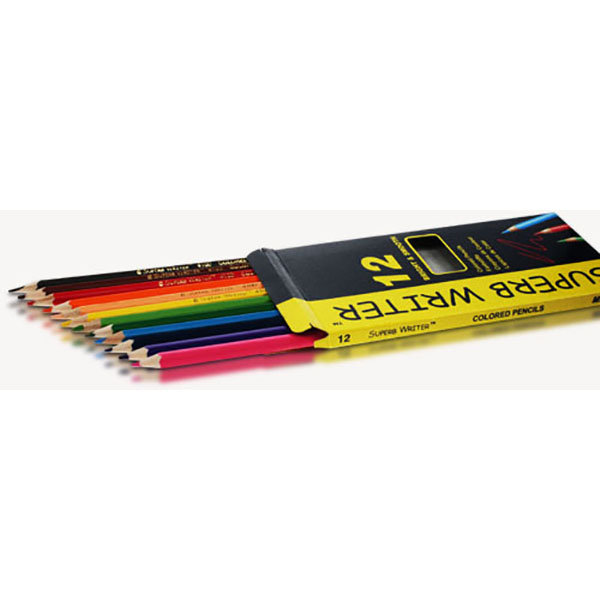 Олівці кольорові Superb Writer 4100-12CB 12 шт. Marco