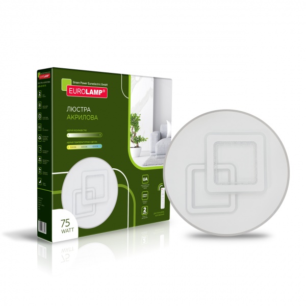 Світильник світлодіодний Eurolamp 50 см 75 Вт білий LED-LR-75-T3 