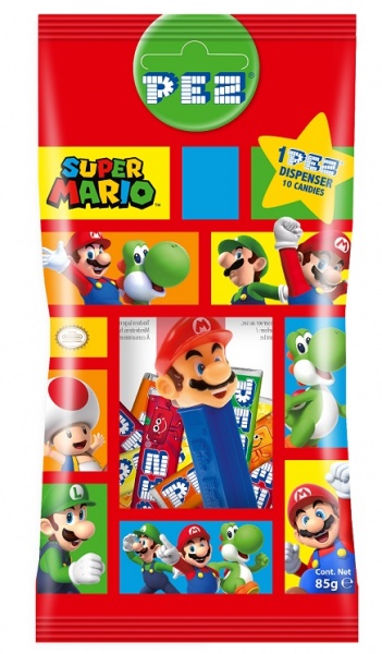 Драже Pez Набор конфет с игрушкой PEZ - 1+10, 85г