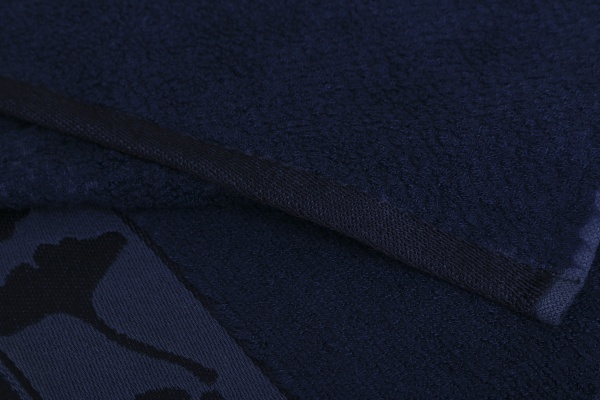 Полотенце махровое Ginko 70x140 см синий Texpol 