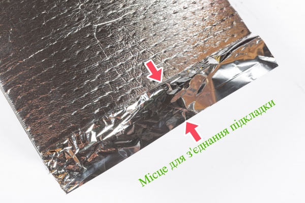 Подложка UnderWOOD Professional 3мм с алюминиевой мембраной/экраном