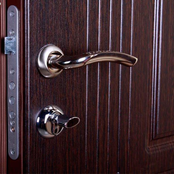 Дверь входная А-9 Ameli 860Л Венге 860х2050 мм левые