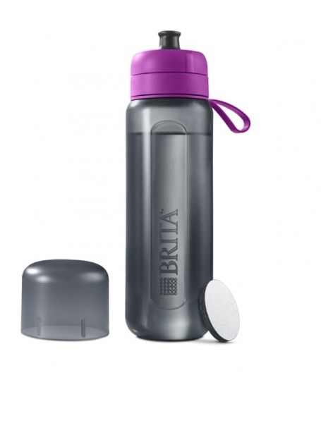Пляшка спортивна 600 мл BRITA Fill&Go Active з фільтром фіолетовий 1020339