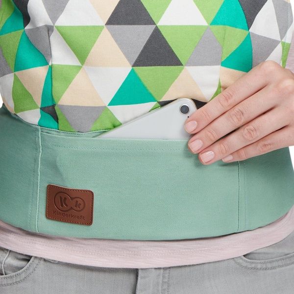Рюкзак-кенгуру Nino Kinderkraft нежная мята KKNNINOMINT000 