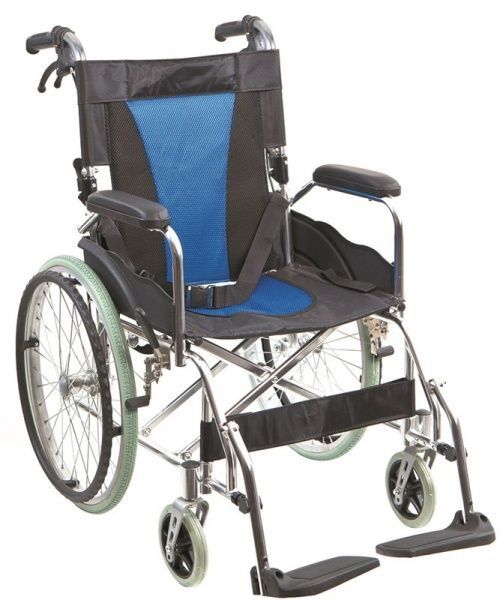 Коляска инвалидная Karadeniz Medical алюминиевая без двигателя G503