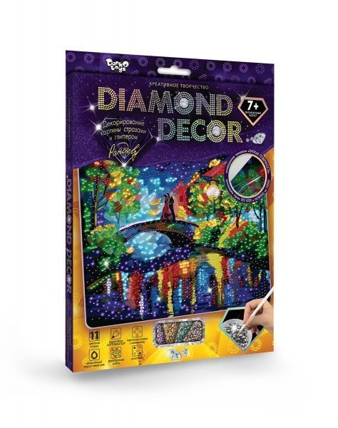 Набір для творчості Danko Toys DIAMOND DECOR (20) в асортименті