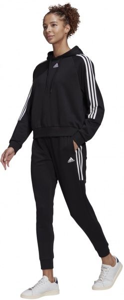 Брюки Adidas W 3S FT T C PT GL1372 р. M черный
