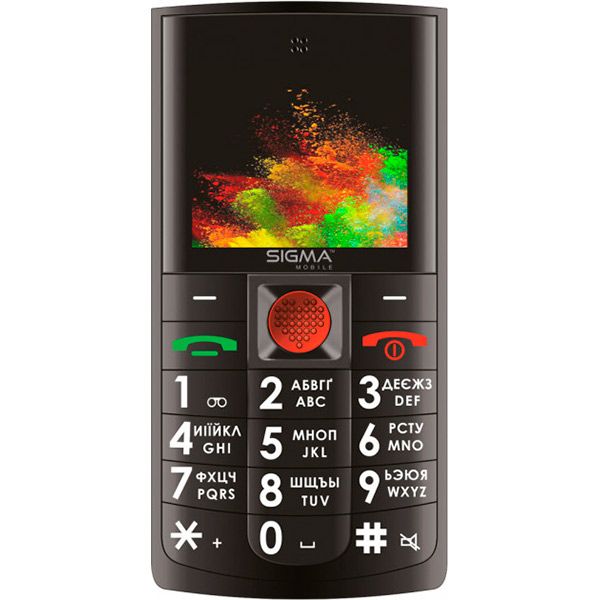 Мобильный телефон Sigma Comfort 50 solo black