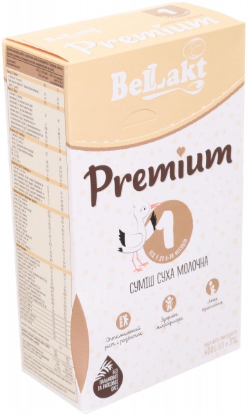 Суха молочна суміш Беллакт Преміум 1