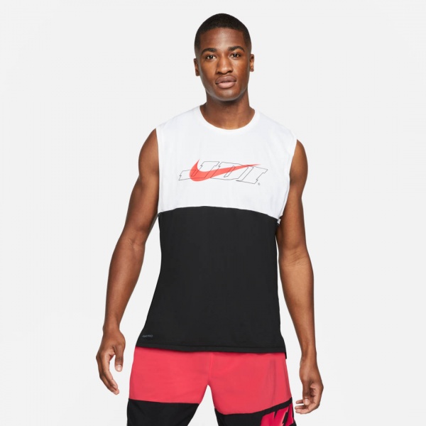 Майка Nike M NK TANK HYPR DRY SC ENERGY CZ2259-010 р.S чорний