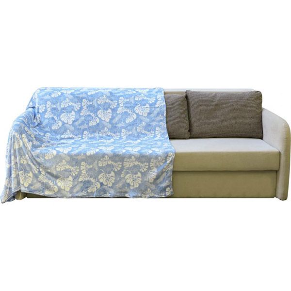 Плед Monstera 100% поліестер 160x200 см бузковий La Nuit 