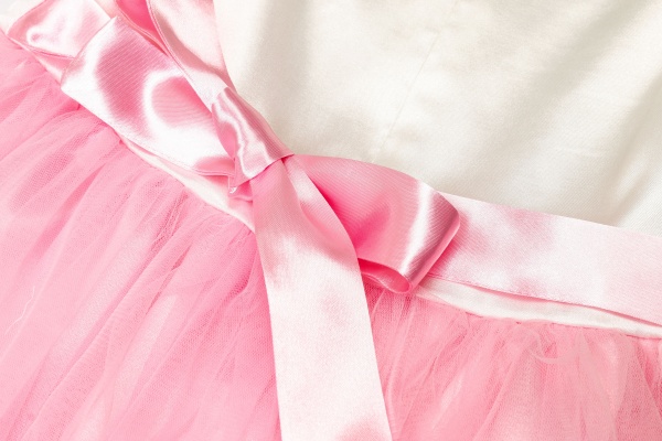 Платье Sasha р.116 молочный/розовый 3986/20 