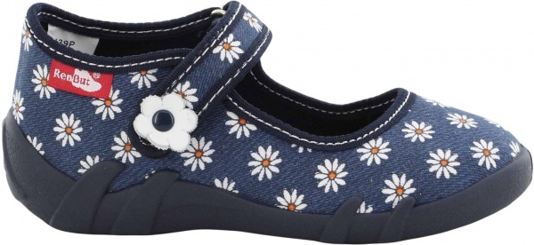 Тапочки детские RenBut Маргаритка р.23 джинс 13-139_P-1194-23 