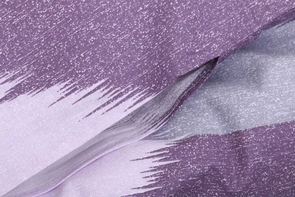 Комплект постільної білизни Basic Північне сяйво сірий Luna 