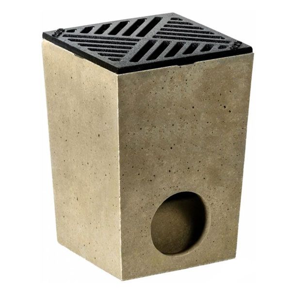 Дождеприемник ACO Self с чугунной решеткой