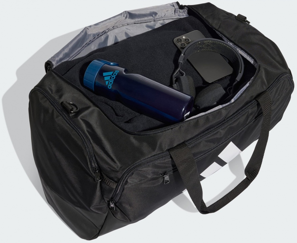 Спортивная сумка Adidas Defender Duffle JZ0607 60,6 л черный