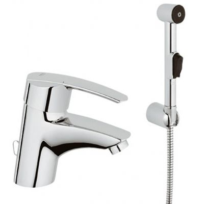 Смеситель для умывальника с гигиеническим душем Grohe Start 23123000