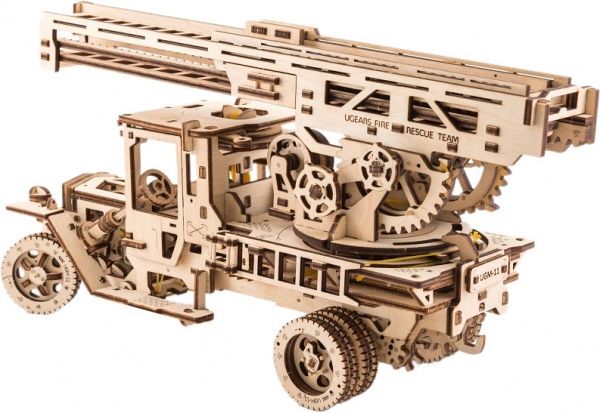 Конструктор Ukrainian Gears Грузовик Пожарная лестница 70022