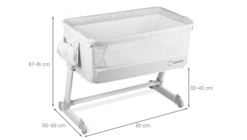 Ліжечко дитяче Lionelo Theo LO.TH02