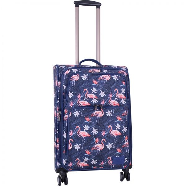 Валіза Bagland 70 л різнокольоровий Фламінго 37966244 суб. 762 
