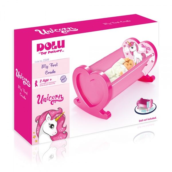 Ліжечко Dolu для кукли UNICORN 2549