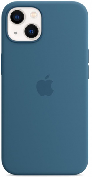 Чохол-накладка Apple Silicone Case with MagSafe для Apple iPhone 13 blue jay (MM273ZE/A)