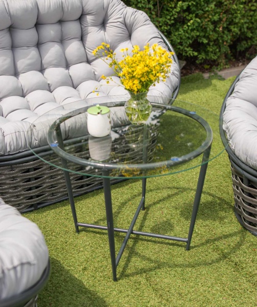 Комплект меблів розкладний Українські конструкції Мамасан сірий 