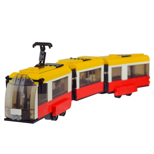 Автоконструктор Iblock Трамвай 3-секційний PL-921-381