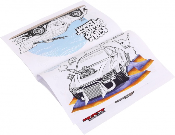 Розмальовка Art studio of happiness 21х27,9 см А4 в асортименті