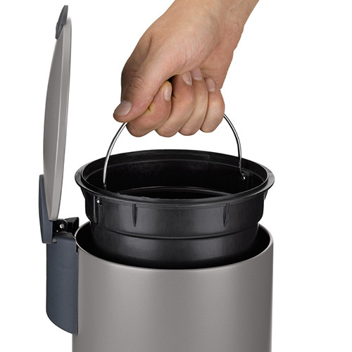 Відро з педаллю Kela Mats 3 л сіре 23610