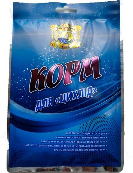 Корм для цихлід пакет 40 гр.