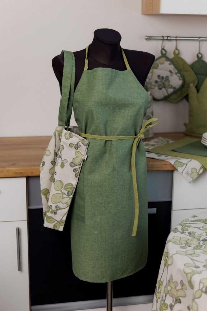Фартук БОТАНИКА зеленый La Nuit