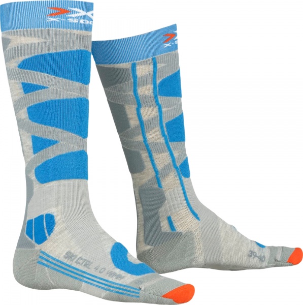 Шкарпетки X-Bionic SKI CONTROL 4.0 XS-SSKCW19W-G160 блакитний р.35-36