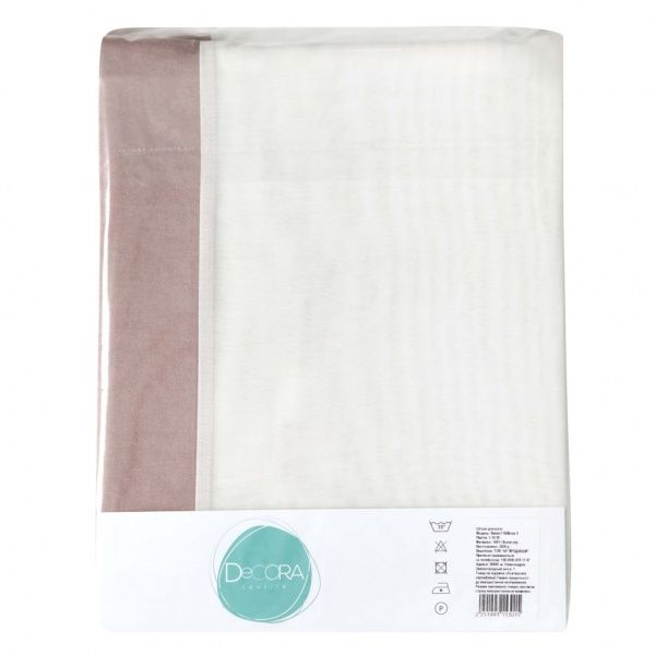 Штора Alliance 290x170 см молочно-рожевий Decora textile