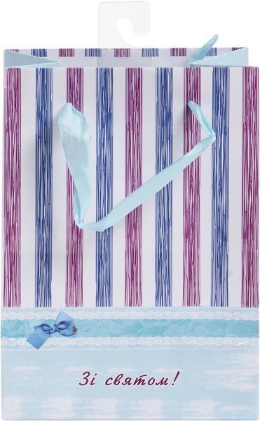 Пакет бумажный HAPPYCOM 18x13 см