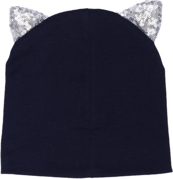 Шапочка дитяча для дівчинки Kraft 343-Т р.46-48 темно-синій 