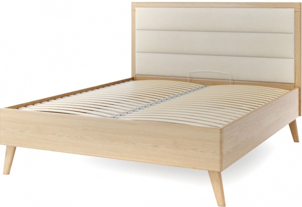Кровать с подъемным механизмом CAMELIA МОНИКА 160x200 см латте 