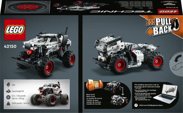 Конструктор LEGO Technic Monster Jam™ Monster Mutt™ Dalmatian 42150