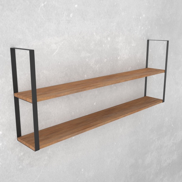 Кронштейн для полок Valore Прямоугольник двойной Loft SB-DR-21