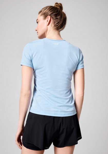 Футболка Casall ESSENTIAL MESH DETAIL TEE 20451-407 р.XS блакитний