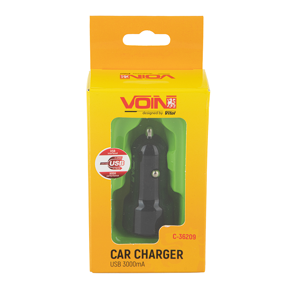 Автомобильное зарядное устройство Voin C-36209